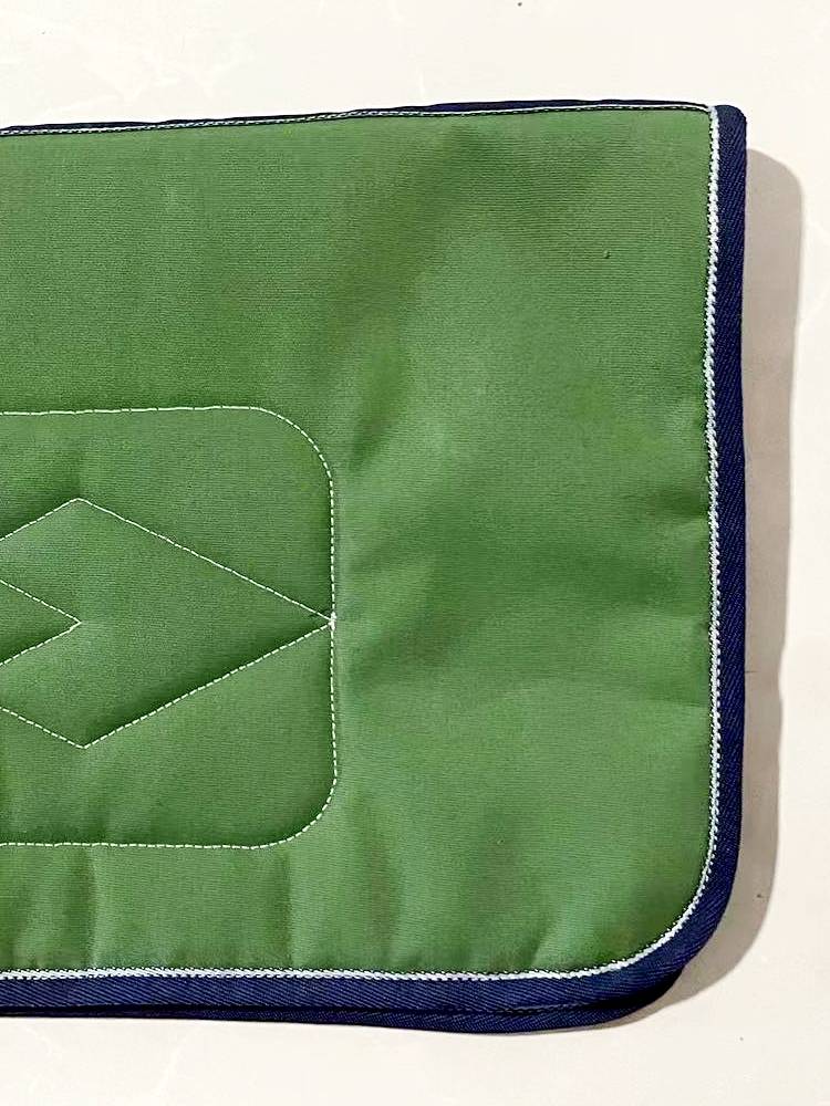Cushion saddle cushion horses, back pad sweat drawer double -sided small canvas material thickened soft boutique horses hoppy equestrian supplies