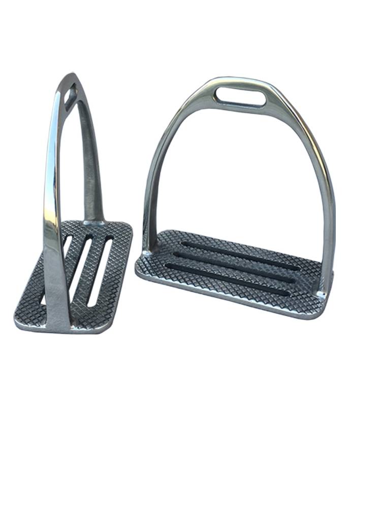 Stainless steel horses horse horses saddle accessories black grilled paint saddle foot stool equestrian supplies horse pedal