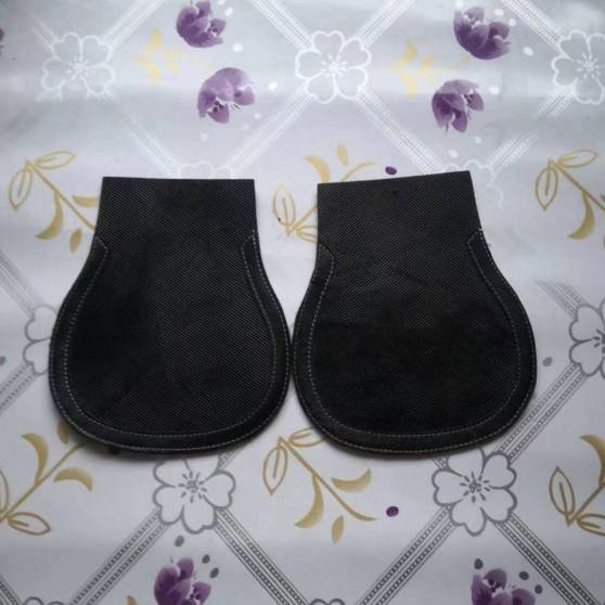 Pure, black and still