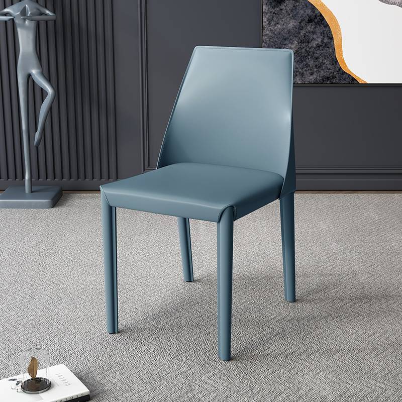 Light blue, high-end saddle chair
