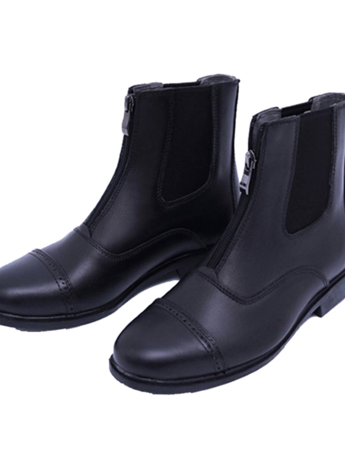Adult Children's Cow Pacific Riding Boots Equestrian Horse Boot Riding Short Boots Outdoor Training Knight Horse Shoes Horse Riding Equipment