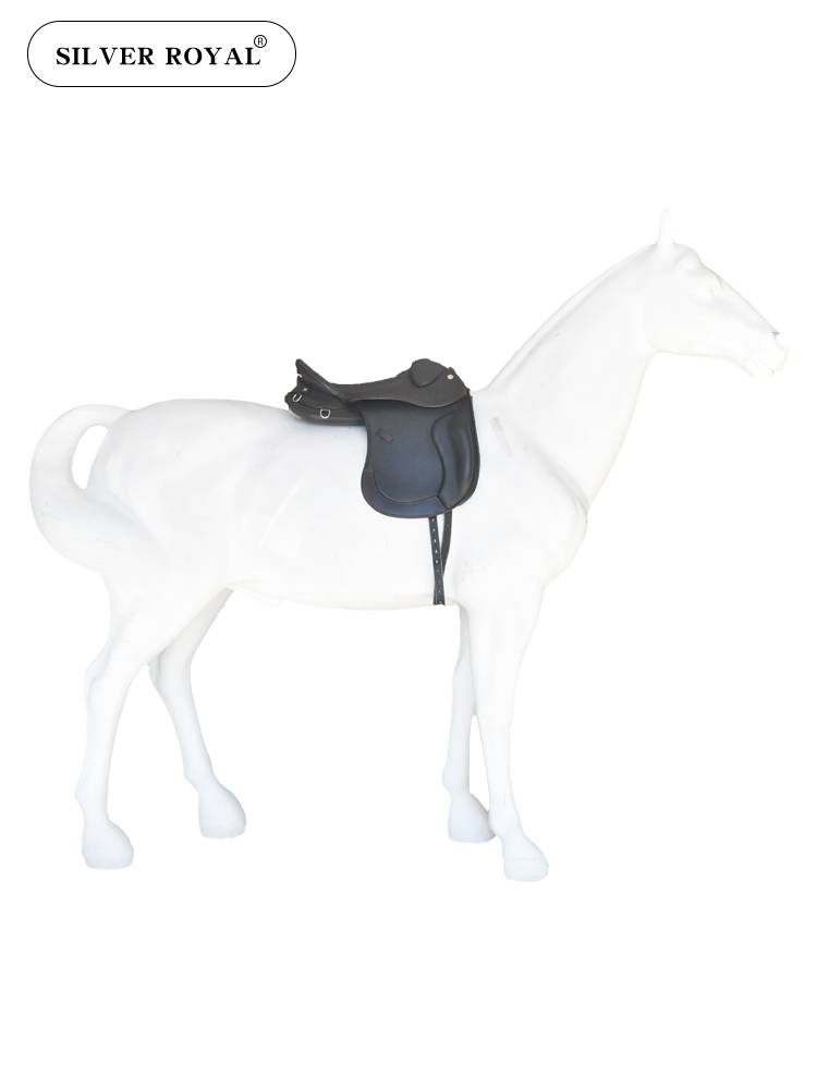 Silver ROYAL all -leather endurance saddle big saddle skirt Saves soft seat surface comfortable saddle British endurance saddle