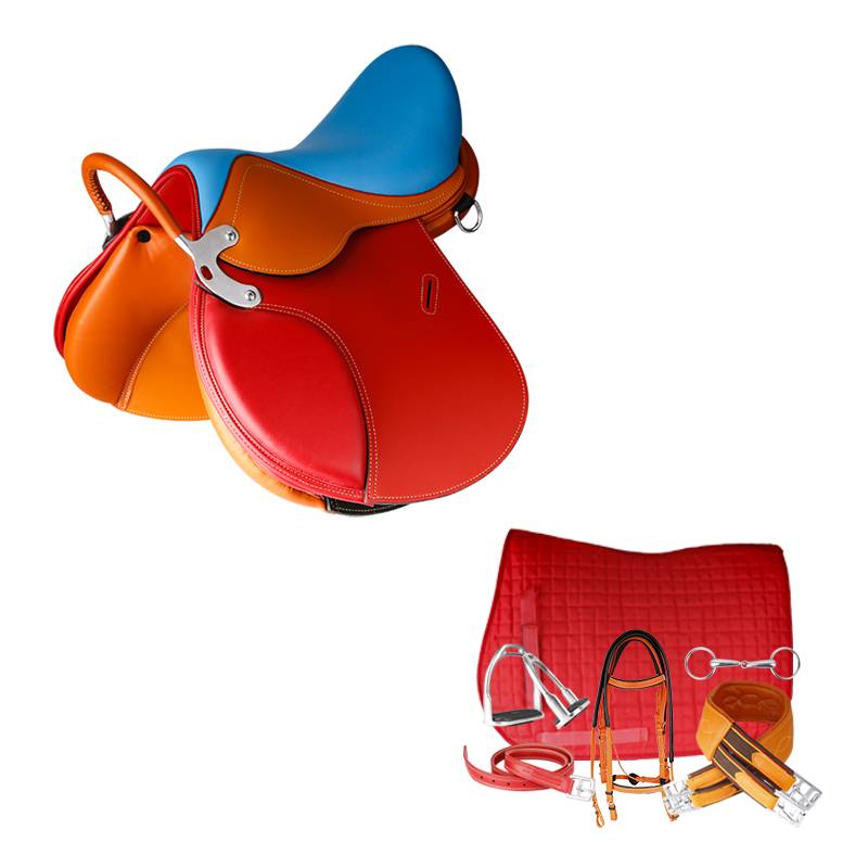 Cavassion Children's Saddle British Saddle Comprehensive Saddle Malays 8201029