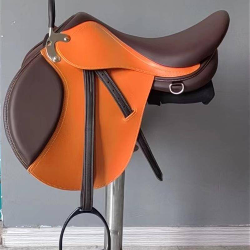 Nine sets of brown bellows