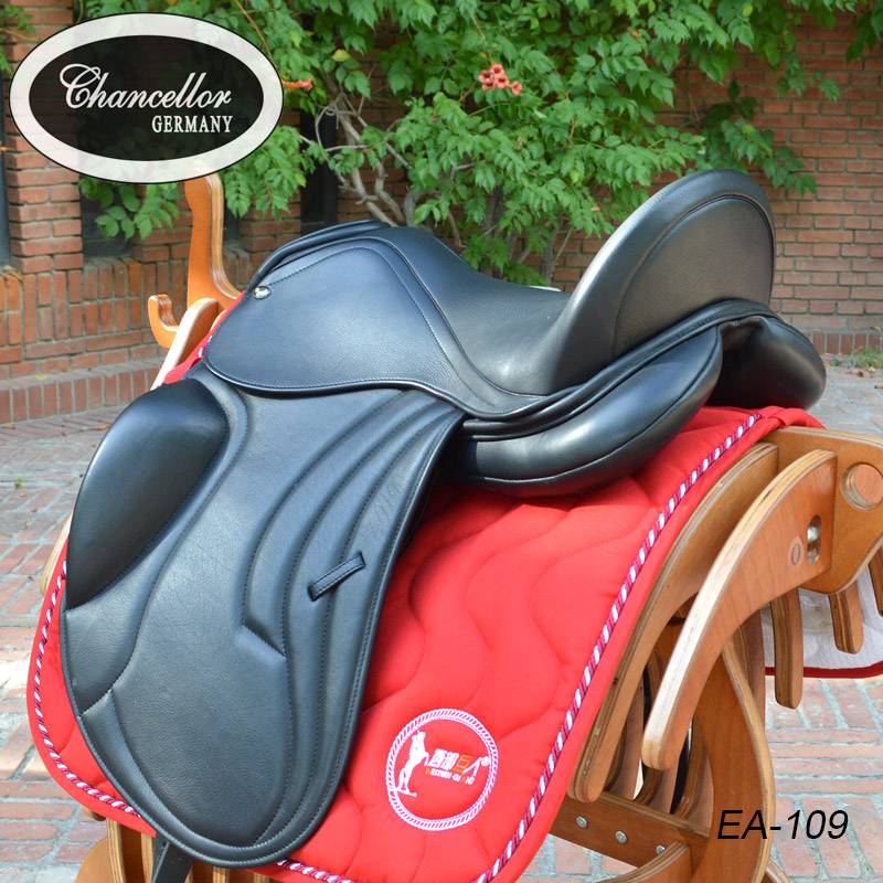 Germany imported dance steps, saddling steps, British Equestrian Parlot Training Competition Teaching Cowhide Sadewide Male