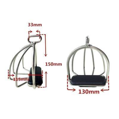 Products accessories Horses horse saddling horse pill horse saddle Ziming with electroplating horses and horses, horses, anti -sliding horses