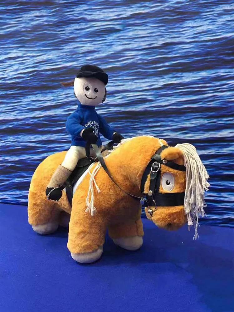 Crafty Ponies Doll Equestnically and Saddle British Design Equestrian Teaching Tools
