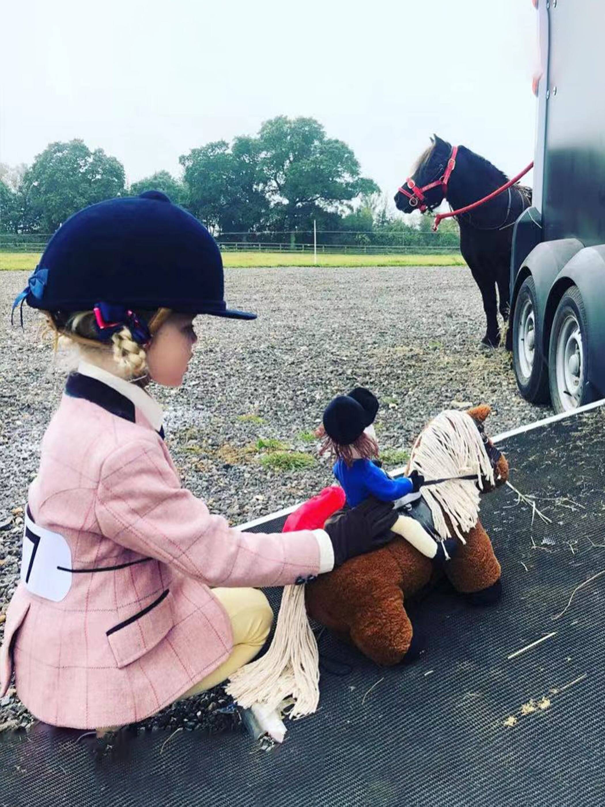 Crafty Ponies Doll Equestnically and Saddle British Design Equestrian Teaching Tools