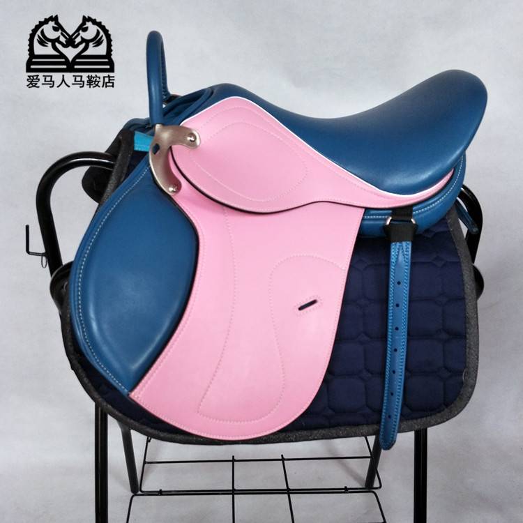 2024 New Special Special Pony Comprehensive Saddle Belly Belly Belly Belly Full Set of Debao Saddle Equestrian Children Children Color Color