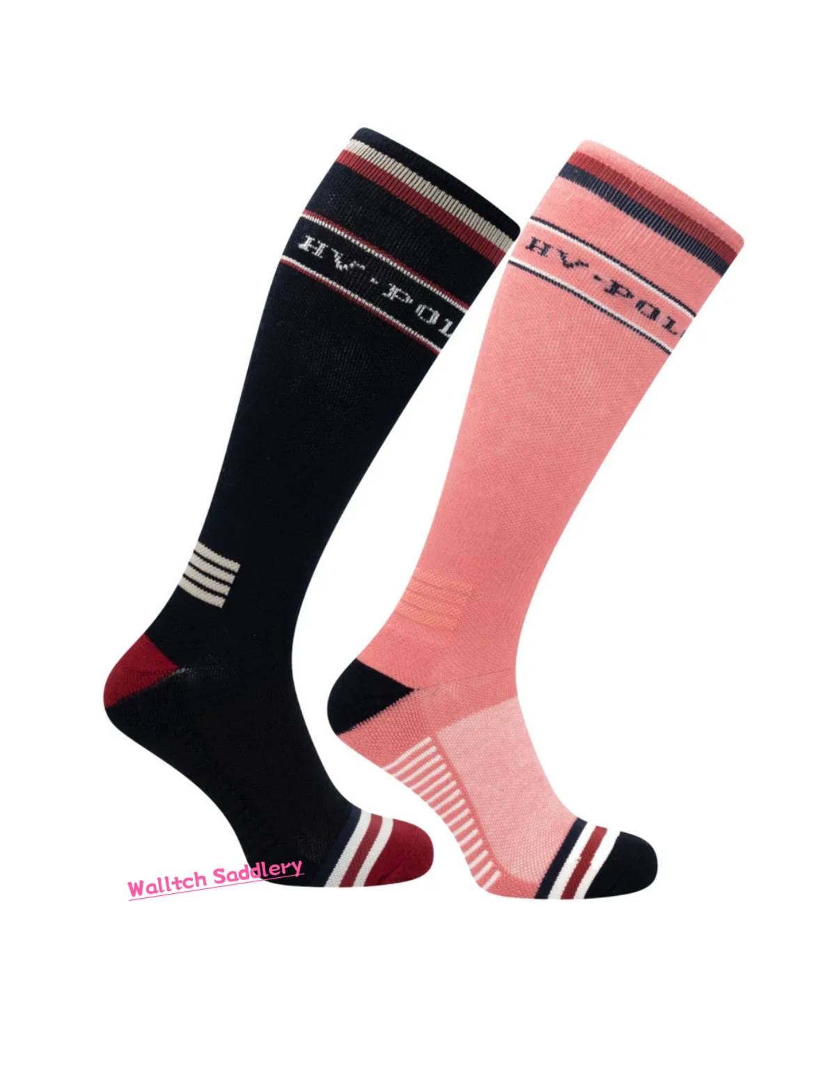 European and American HVPOLO adult high horseproot socks Men's Ladies Knights riding socks socks stretch leggings