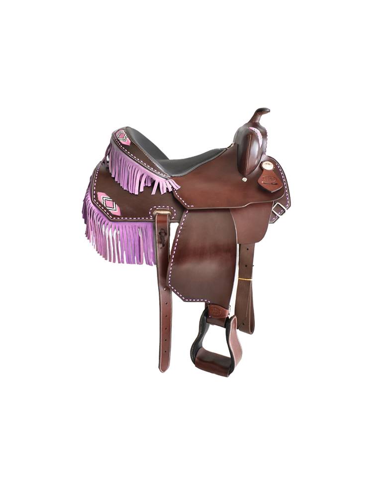 Billy Cook all -western Sadouli Supima Sada Blue Pink Twisted Masao Soft seat Narrow Saddle