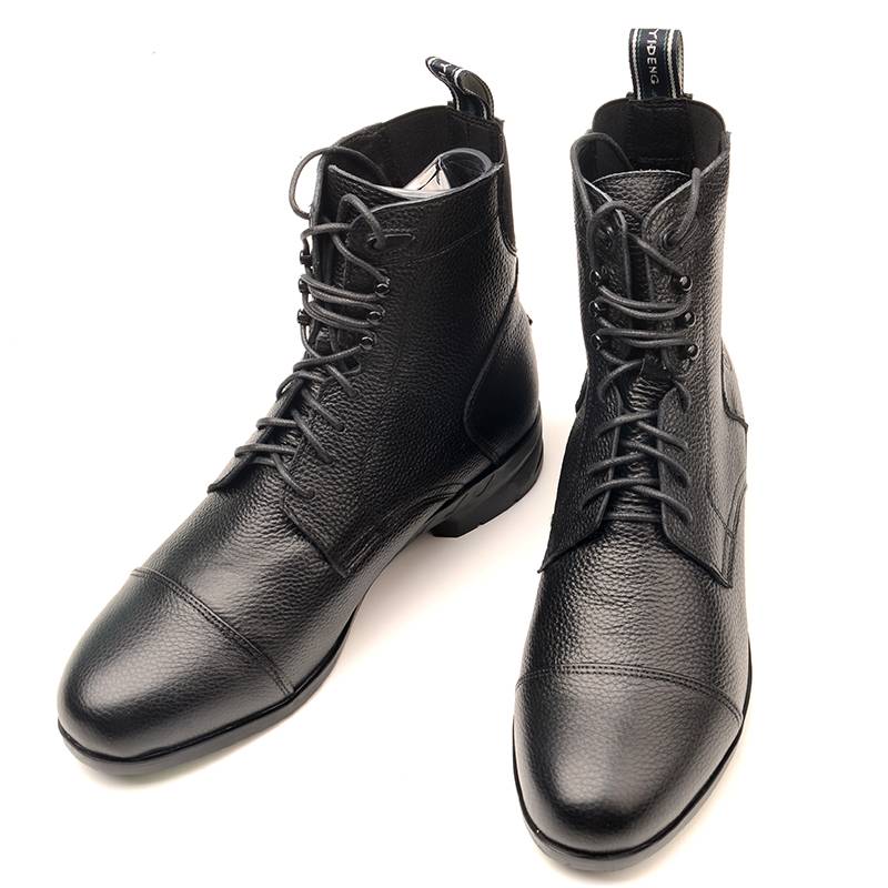Horse boots, real-headed cow hides
