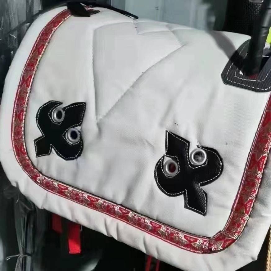 The horseback, the special saddles, the saddles, the saddles