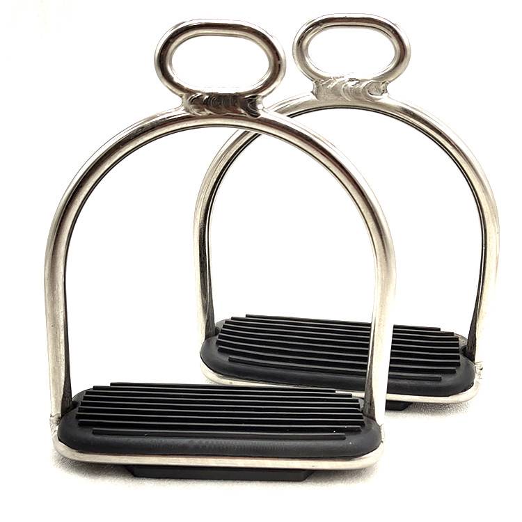 A horse's safety appliance, a horse's saddle, a horse's head, and a horse's foot, a stainless steel