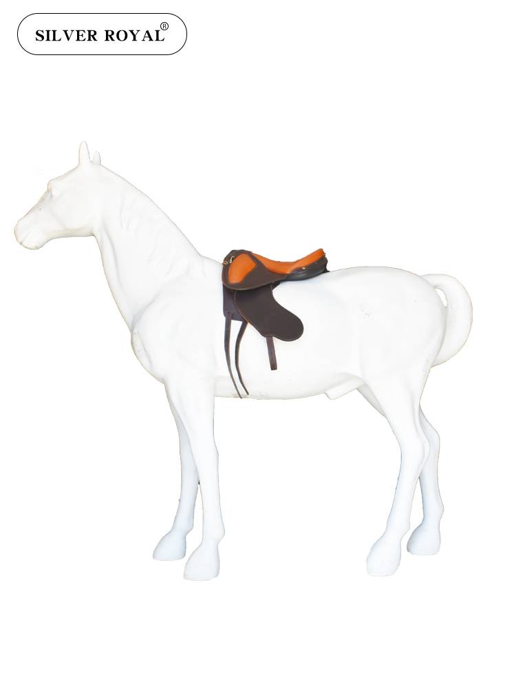 Silver ROYAL Pirellial Saddle Full Leather Saddle Brown Saddle Sports Sadoustone Products Saves Casual Riding