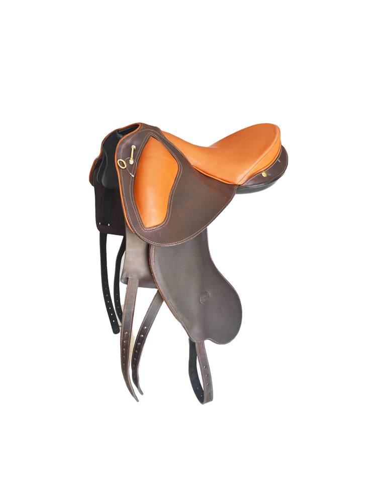 Silver ROYAL Pirellial Saddle Full Leather Saddle Brown Saddle Sports Sadoustone Products Saves Casual Riding