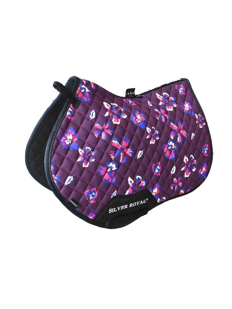 New product 2024SilverRoyAl British sweat -style saddling cushion colorful flower cushion cushion cushion saddle cushion comprehensive