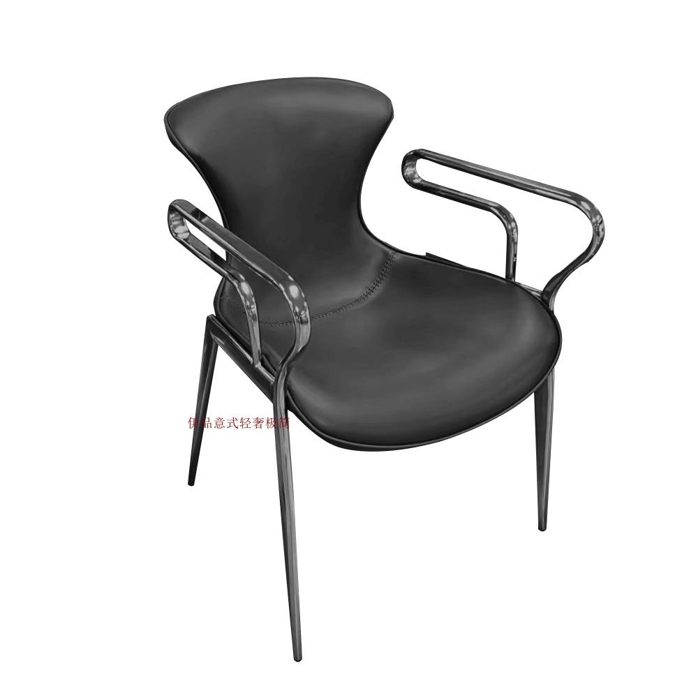 Black saddle with black legs