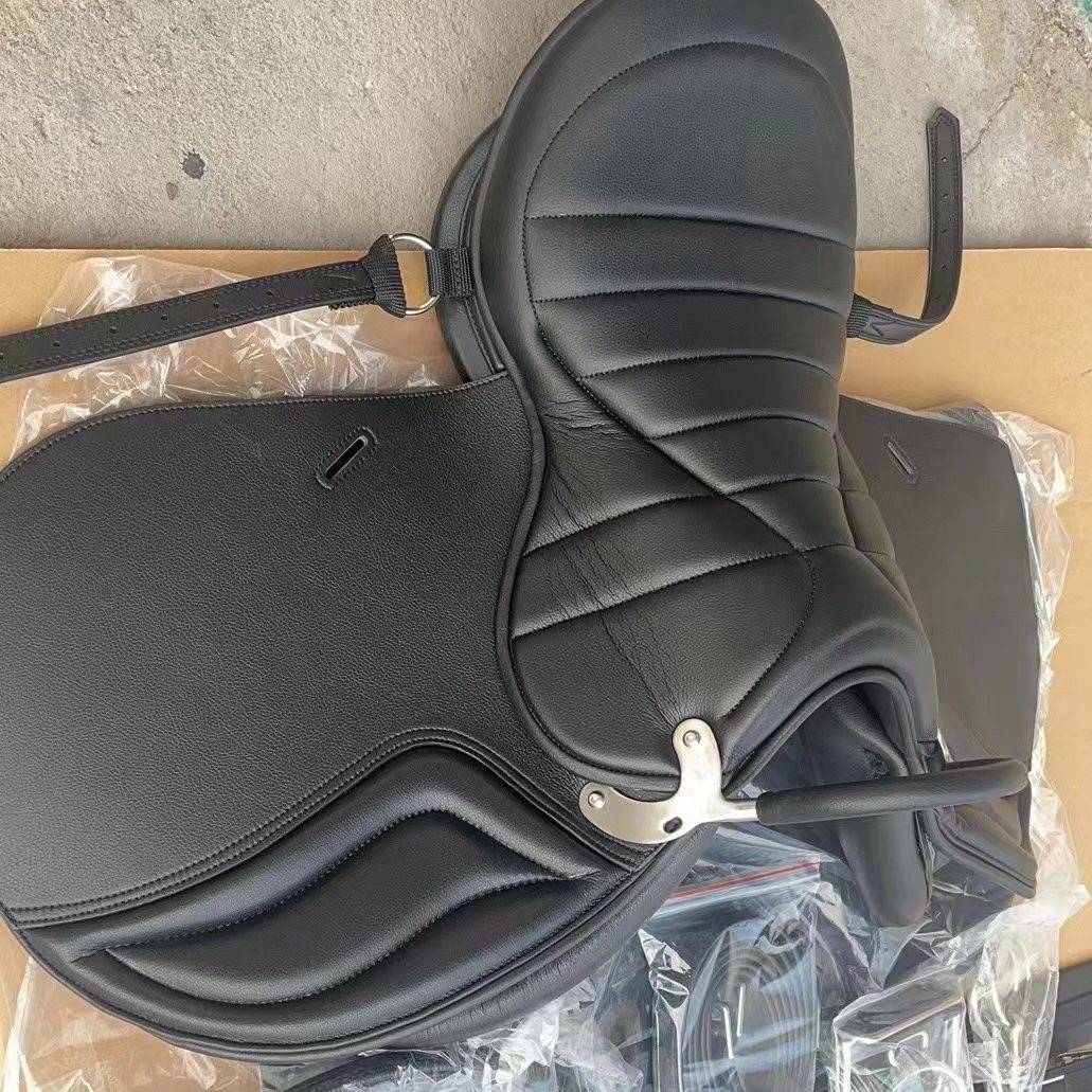 Pirented Saddle New Pirellium Pirellium Novice Riding Melly Saddle Ride Comfortable Completion Complete Set Accessories Free Ship Barrone