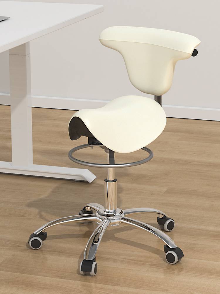 Ergonomic saddle chair lift riding riding chairs Dentalist chair beauty bar pulley chair backbone hill care stool