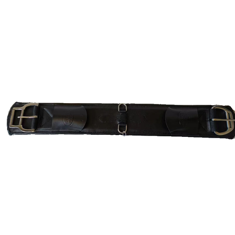 The tummy belt in front of the western saddle is sore that it's not too much to burn