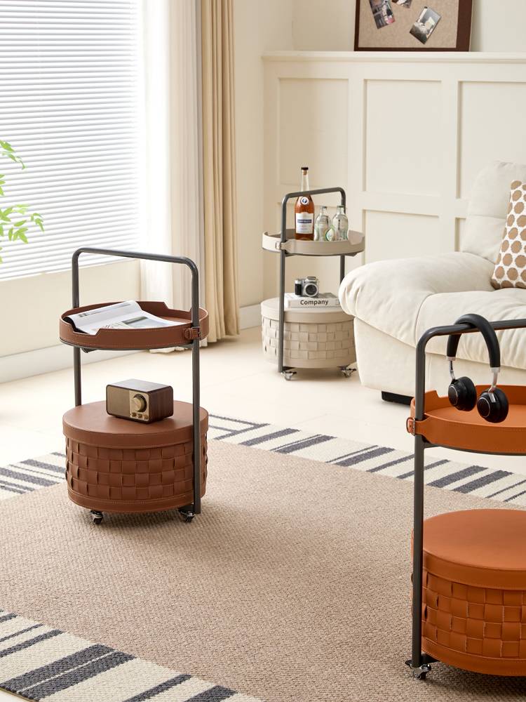 A few meaning light luxury living room balcony corners of the mobile sofa several small apartment storage saddling coffee tables