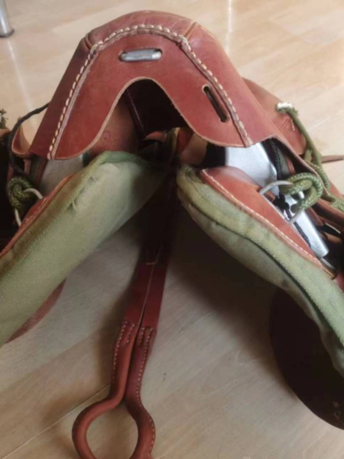 Genuine veteran 95 saddlezi comprehensive 1997 pure cowhide collection value Mongolian riding appliances full set