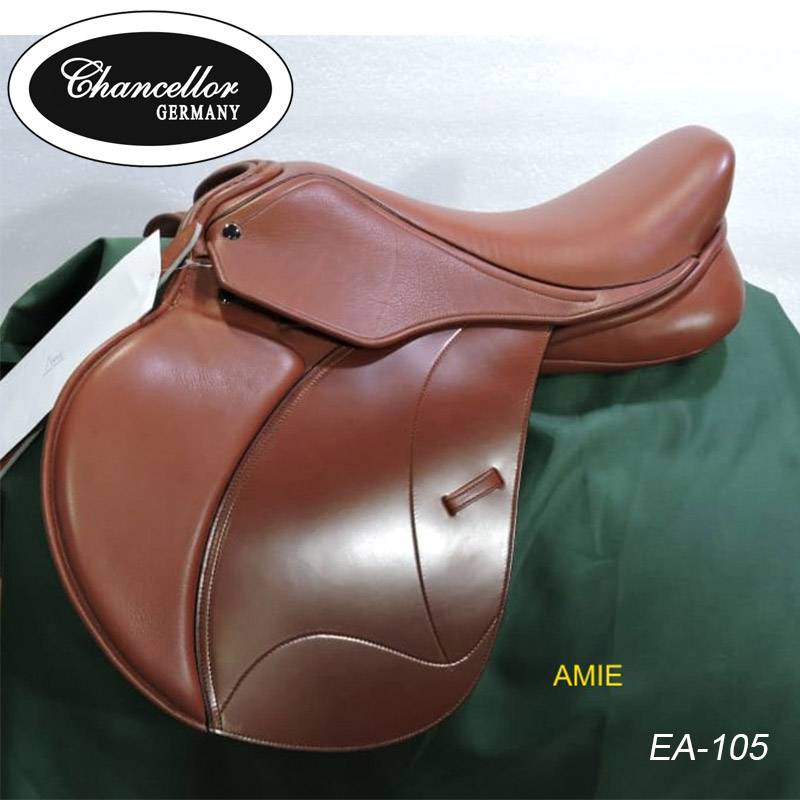 Germany imported pure cowhide comprehensive saddling horse field equestrian club training saddlezi full set with Qi horses