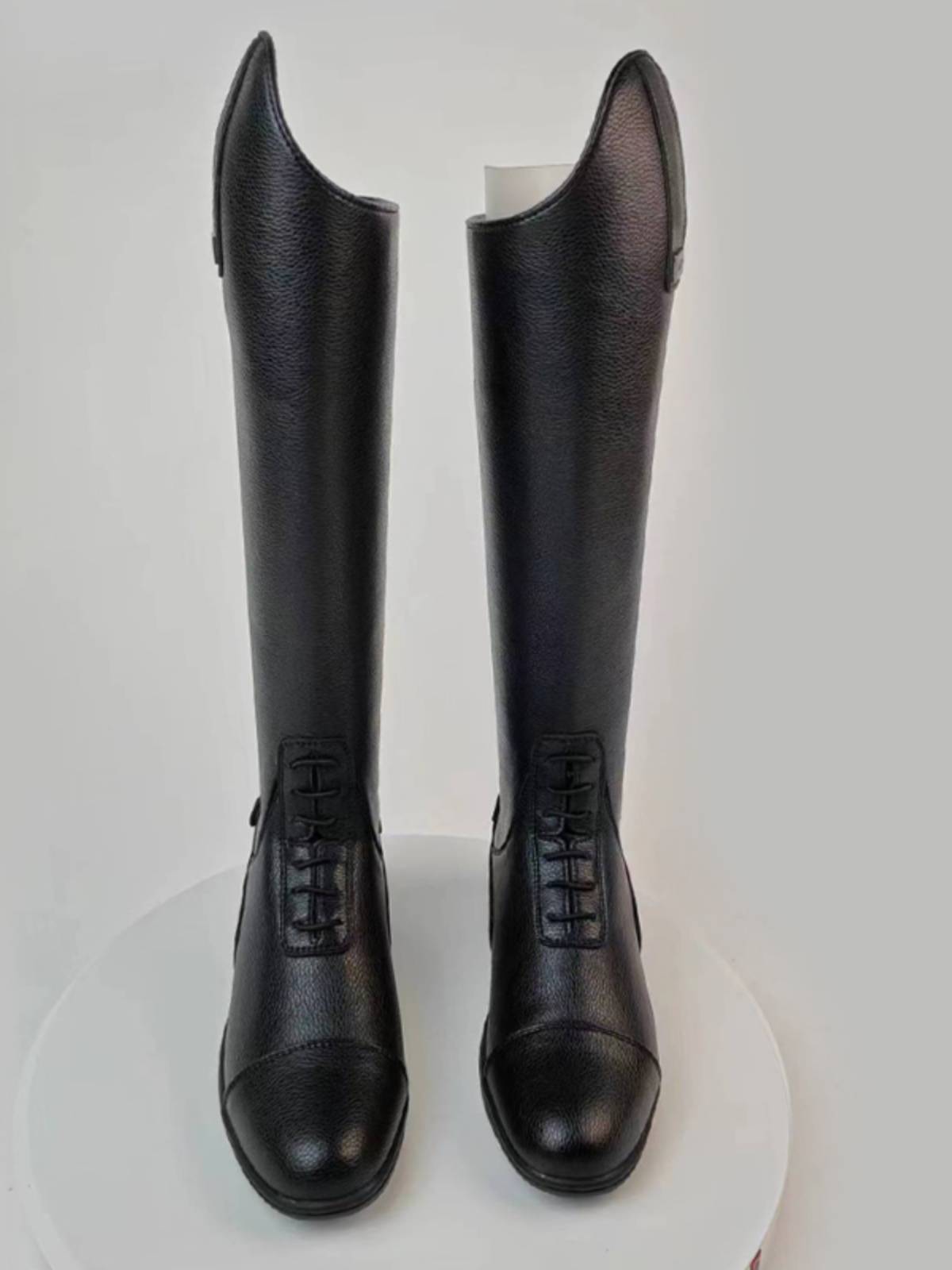 Cowhide leather riding boots equestrian high boots barrier boots race rider boots men's and women riding shoes equestrian equestrian equestrian