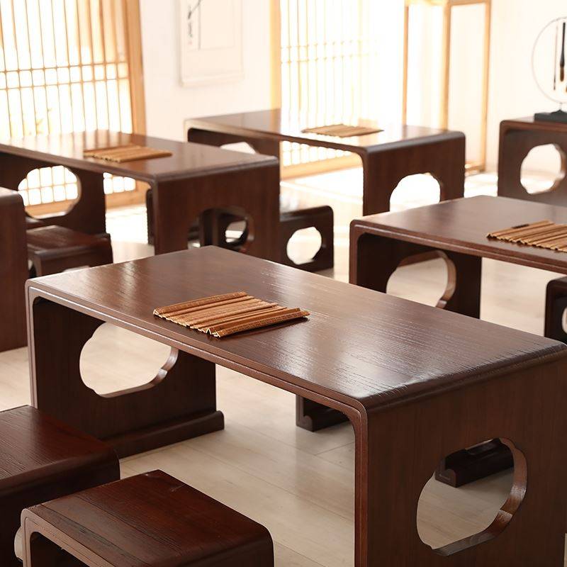 Special Japanese -style thickened copy of the saddle table solid wood imitation ancient Chinese studio office calligraphy and painting table art table household