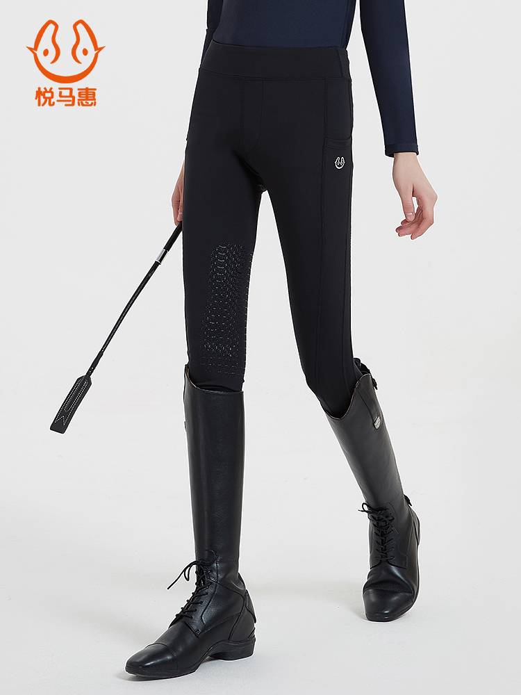 Yuema Watsmap Women's Equestrian Equipment Equipment Spring and Summer Breath Silicon -Silicon -resistant Ride Horse Pants High Bouncing Horse Pants