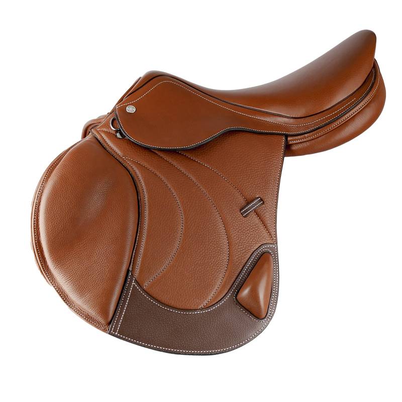 Wecan double -layer cowhide disorder sad saddle British saddling black brown Momo horses 8202121