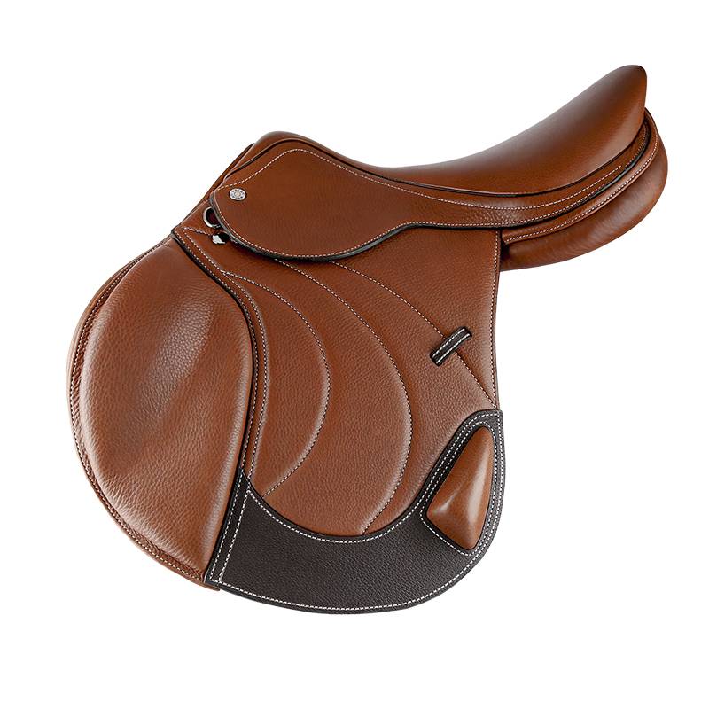 Wecan double -layer cowhide disorder sad saddle British saddling black brown Momo horses 8202121