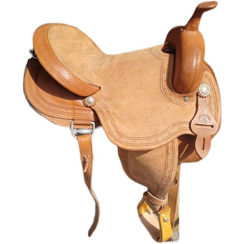 The knights were soft and comfortable, and the saddles were carved in the west by hand