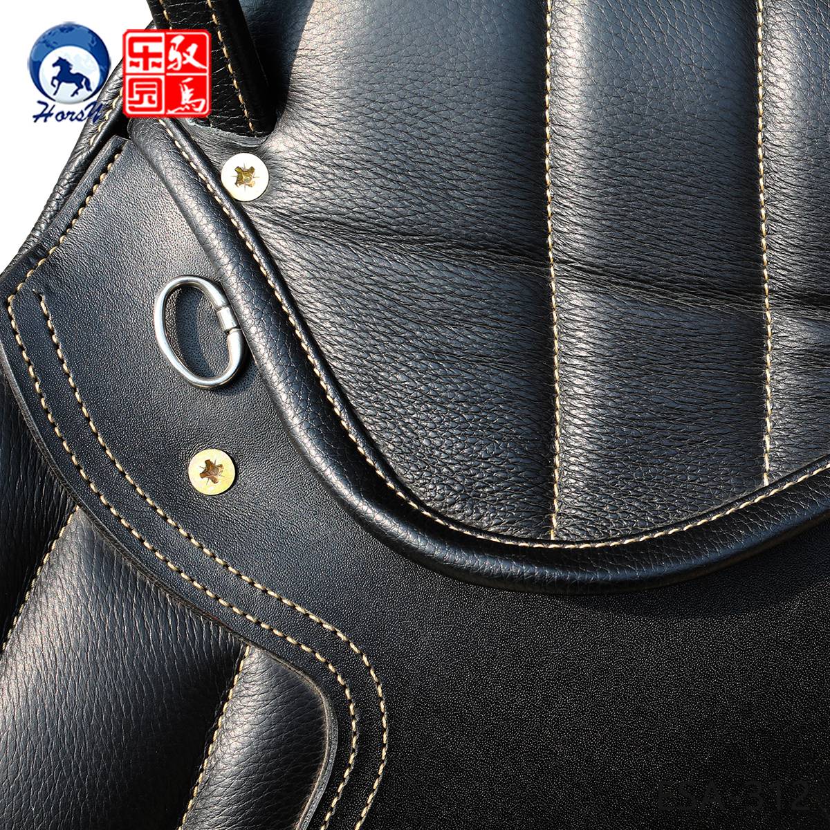 German DT saddle full leather saddle comprehensive saddling horse saddling horse saddle physical price 6800 activity price 5180