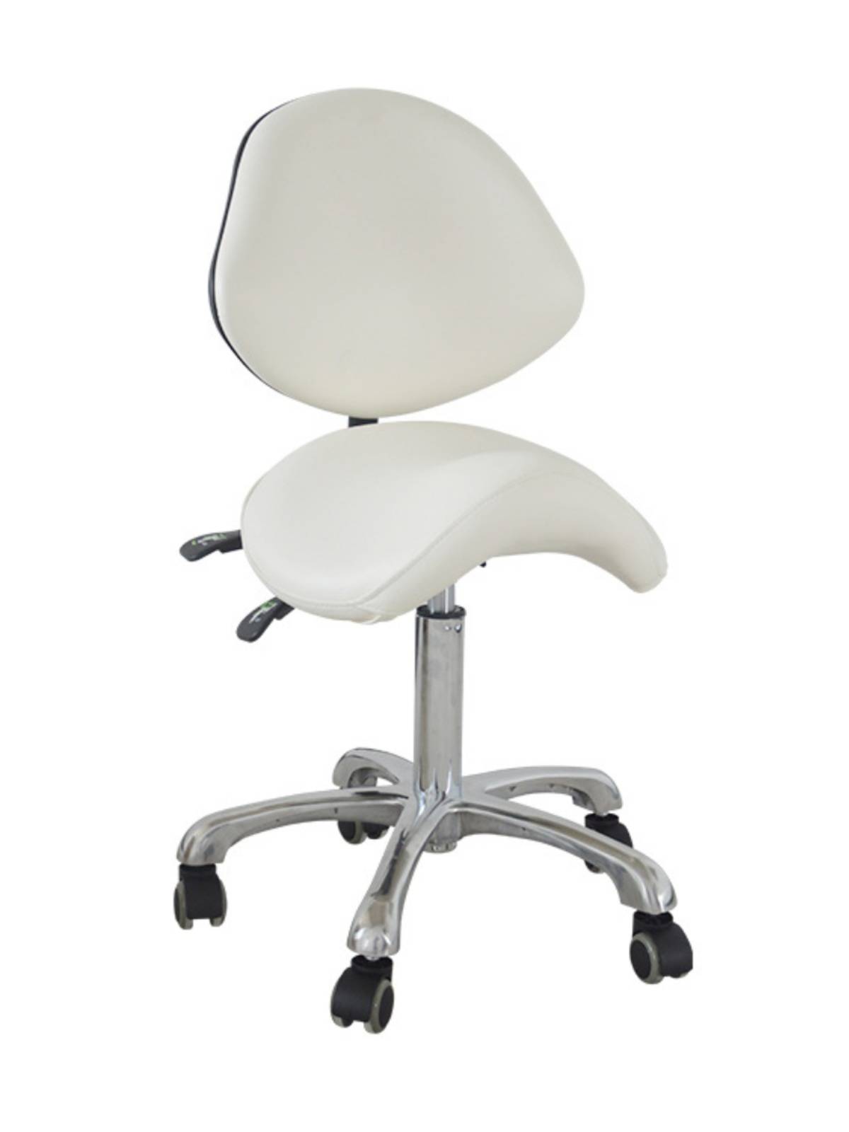A SADDLE CHAIR, A DENTAL CHAIR, A DENTAL SEAT, A NURSE CHAIR, A SUPER-DOCTOR, A HAIRDRESSER AND A STOOL EMBROIDERY