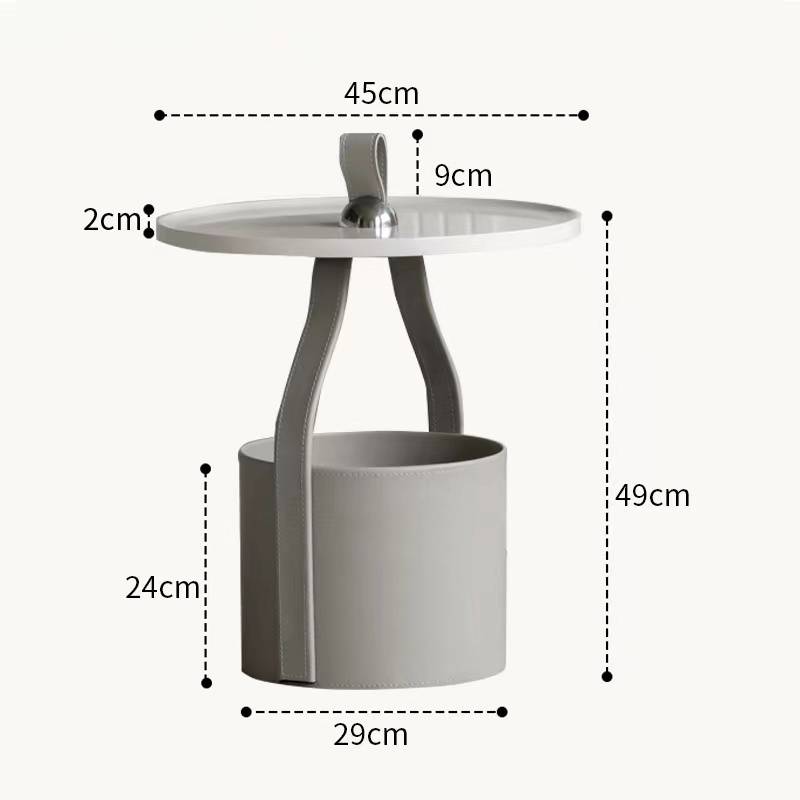 Glacier Ash Sides - thick saddles