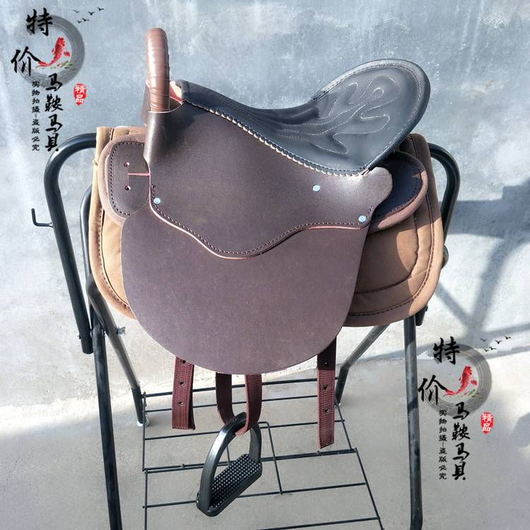 New Army AD Mongolian Cowhide Big Malaysia Tourist Saded Saders full set of equestrian supplies 