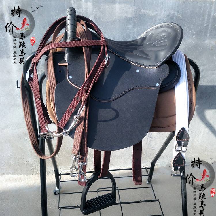 New Army AD Mongolian Cowhide Big Malaysia Tourist Saded Saders full set of equestrian supplies 