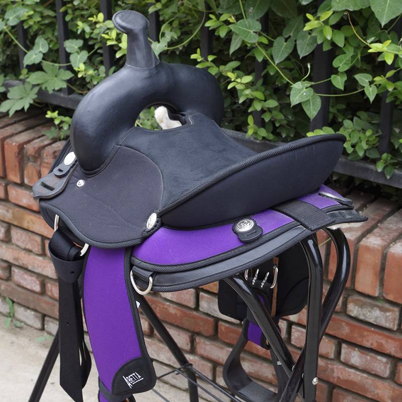 Imported ABETTA Nylon West Saddle "Rabbit" Children's Western Equestrian Mount Saddle