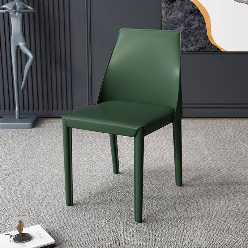 Xinjiang saddling dining chair, which means minimalist ergonomic chair restaurant restaurant back stool Nordic light