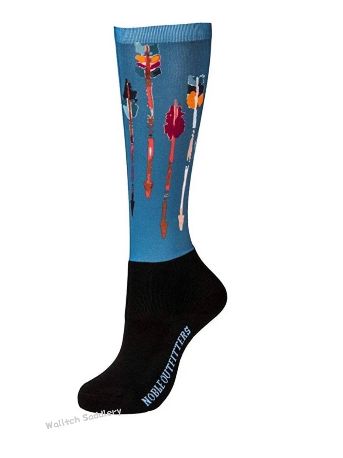 Europe and the United States NOBLE EQUESTRIAN summer thin towel bottom equestrian socks rider riding horselord socks to protect legs