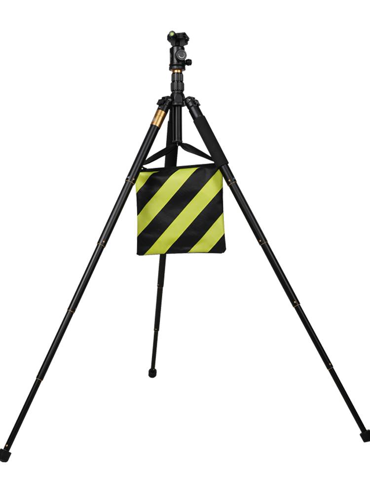 Tianrui Photography Heavy Sand Bag two -color warning stripes C -type magic leg negative bag photography lamp tripod large capacity load -bearing bearing balancing sandbags ceiling lampstein canvas steel saddle bag