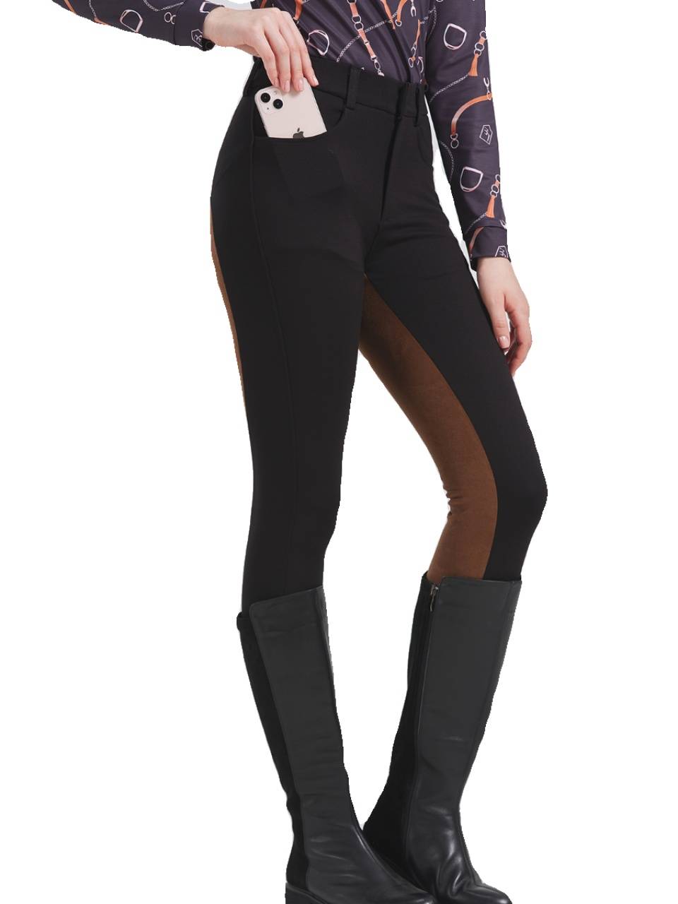 Hallad silicone equestrian pants, abrasion -resistant anti -slip, air -pants sports pants Speed horse pants, men, girls and girl equestrian clothing