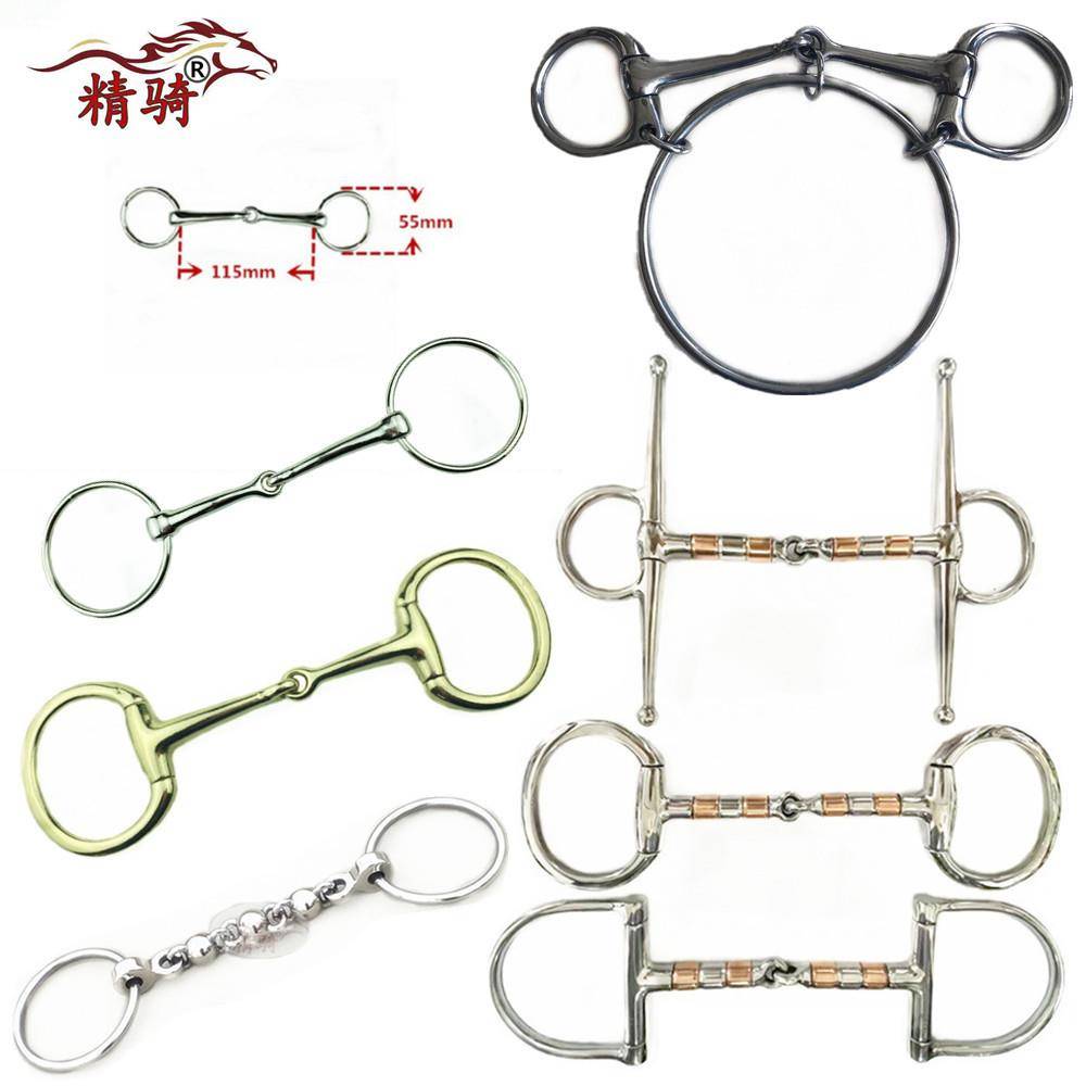 New equestrian supplies stainless steel horse chewing sand saddling accessories horsesh racing