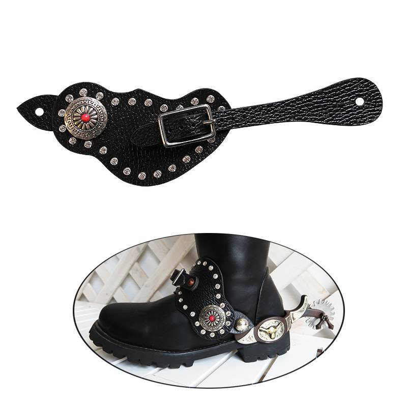 West Cowboy's gill belts, crystals, modulated lengths of Western pony