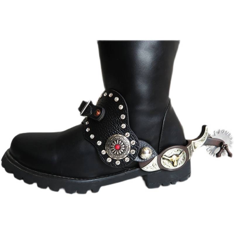 West Cowboy's gill belts, crystals, modulated lengths of Western pony