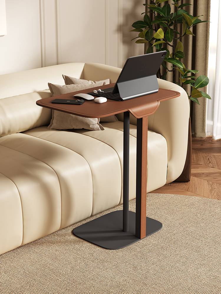 Italian light luxury border several guest hall corners of the corner of the sofa coffee table small tables, saddling leather standing racks, bedroom bedroom suspended tables