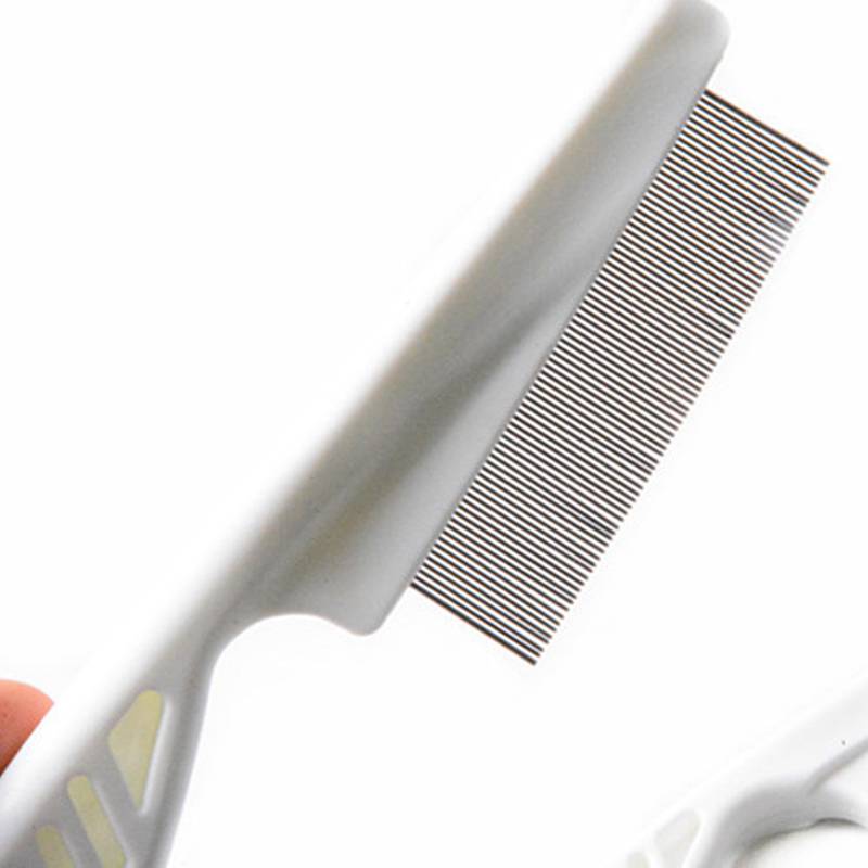 Duzi combing lice combs stainless steel dense teeth, lice combed children to remove lice ovary dandruff, clean comb, meridian head