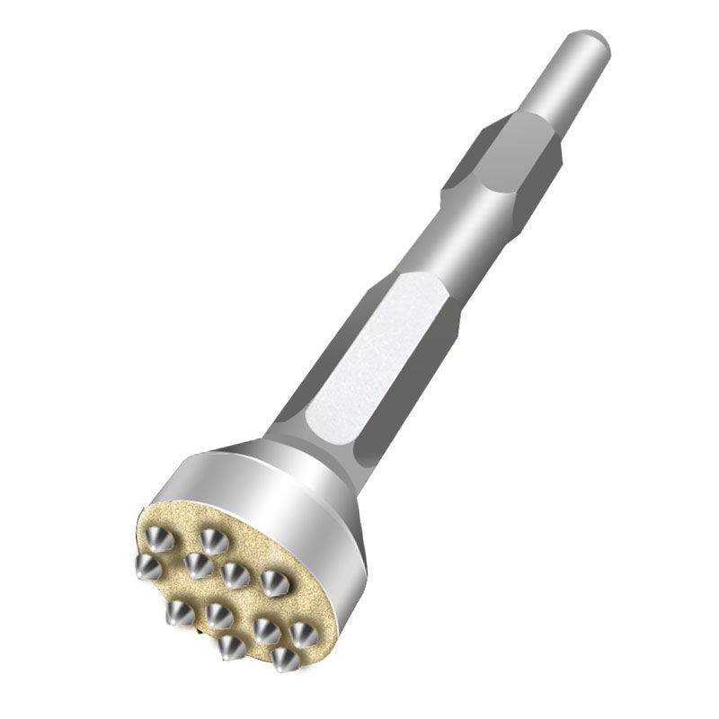 Electric Hammer Flower Hammer Cut the Hammer Hammer Hexagonal Handle Alloy All -in -one Concrete Playing Litchi Electric Povely Holy Hammer Flower Hammer Head